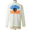Deus Ex Machina HAPPY SKULL LS TEE DMP81106B画像