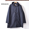 AURALEE FINX POLYESTER HOODED COAT画像