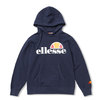 ellesse HERITAGE SWEAT HOODIE NAVY EH38100-NY画像