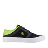 DC SHOES TRASE LITE BLACK/LIME GREEN DM181603-GRN画像
