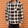 SUGAR CANE Light RAYON OMBRE CHECK OPEN SHIRT SC27829画像