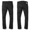 CRIMIE LEX CHINO PANTS (BLACK) C1H1-CXLX-PT01画像