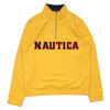 NAUTICA Logo Half Zip Sweat YELLOW画像
