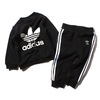 adidas Originals INFANT TREFOIL CREW Black/White CE1974画像