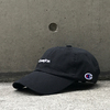 Champion ミニ刺繍 ローキャップ BLACK 181-015A画像