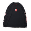 ATMOS LAB CEMENT TOKYO LS TEE BLACK AL18S-PL01-BLK画像
