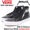 VANS × METALLICA Sk8-Hi Reissue Black/True White VN-0A2XSBPZJ画像