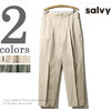 salvy; C/L TWILL ADJUSTABLE MILITARY TROUSERS SV06-66U18A画像