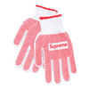 Supreme Grip Work Gloves WHITExRED画像