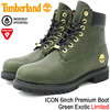 Timberland ICON 6inch Premium Boot Green Exotic Limited A1PIJ画像