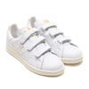 adidas Originals STAN SMITH CF Running White/Running White/Gold Met BC0417画像