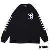 KROD TM L/S TEE BLACK画像