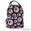 MISHKA KEEP WATCH PATTERN BACKPACK MULTI MSS183109画像