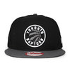NEW ERA TORONTO RAPTORS SNAPBACK BLACKxGRAPHITE FFNETRR022画像
