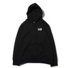 ATMOS LAB ROSE EMBROIDERY HOODIE BLACK AL18S-TP03画像