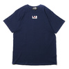 ATMOS LAB ROSE EMBROIDERY TEE NAVY AL18S-TP06画像