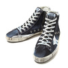 GOLDEN GOOSE SNEAKERS FRANCY -NAVY DENIM- GCOMS591-A5-8S画像
