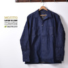 MOJITO ABSINTHE SHIRT Bar.2.0 8oz MILITARY DENIM 2082-1104画像
