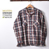 MOJITO ABSINTHE SHIRT Bar.2.0 MADRAS LINEN NATURAL 2082-1103画像