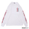 DREAM TEAM 80S LOGO L/S TEE WHITE画像