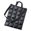 BLACK COMME des GARCONS PATCHWORK SHOULDER TOTE BLACK画像