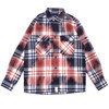 DESCENDANT MOSS/CHECK LS SHIRT NAVY 181WVDS-SHM02画像