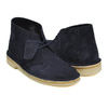 Clarks DESERT BOOT DARK NAVY SUEDE (WOMENS) 26118618画像
