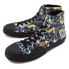 VISION STREET WEAR CANVAS HI BLACK VSW-8150画像
