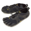 vibram FiveFingers V-ALPHA Black 18M7101画像