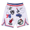 NIKE × Supreme NBA Teams Authentic Short WHITE画像