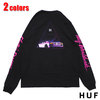 HUF NIGHT CALL TRIPLE TRIANGLE L/S TEE画像