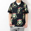 STUSSY Skull Pattern S/S Shirt 111969画像
