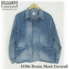 FULLCOUNT 1930s Denim Short Coverall 2908-1画像