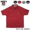 BEN DAVIS HALF ZIP SHIRTS T-8580004画像