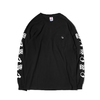 MACKDADDY × BOUNTY HUNTER L/S POCKET TEE BLACK MDWN-2008画像