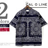 CAL O LINE BANDANA S/S SHIRT CL181-063画像