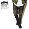LEFLAH LOW CROTCH DENIM PANTS -BLACK- LEFLP02-1802SSB画像