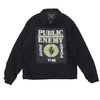Supreme × UNDERCOVER × Public Enemy Work Jacket BLACK画像