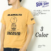 SUN SURF × PEANUTS S/S T-SHIRT "CHARLIE BROWN" SS77974画像
