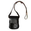 Fernand Leather Kelly Pouch Small - Black画像