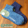 rasox ヤーンダイ・アンクル スニーカーソックス CA181AN01画像