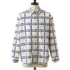 UNUSED 66,Check shirts US1420画像
