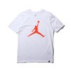 NIKE M JSW TEE ICONIC JUMPMAN WHITE/INFRARED 23 908017-104画像