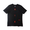 NIKE M JBSK TEE SU AIR GX BLACK/INFRARED 23 916132-010画像
