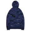 NIKE AS M NSW CLUB CAMO HOODIE FZFT MIDNIGHT NAVY/MIDNIGHT NAVY/WHITE AQ0597-498画像