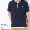 FRED PERRY Pique Henley Neck S/S Tee JAPAN LIMITED F1673画像