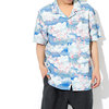 STUSSY Cloud And Birds S/S Shirt 111978画像