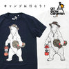 go slow caravan USAコットン キャンパークマTEE 464914画像