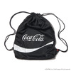 COCA-COLA by ATMOS LAB GYM SACK  BLACK AL18S-AC01-BLK画像