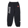 COCA-COLA by ATMOS LAB DRD NYLON TRACK PANTS BLACK AL18S-BM03-BLK画像